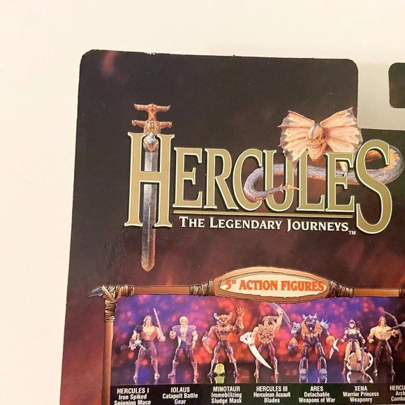 Vintaga 1996 Hercules Legendary Journeys Xena II Warrior Disguise Action Figure - Picture 10 of 16